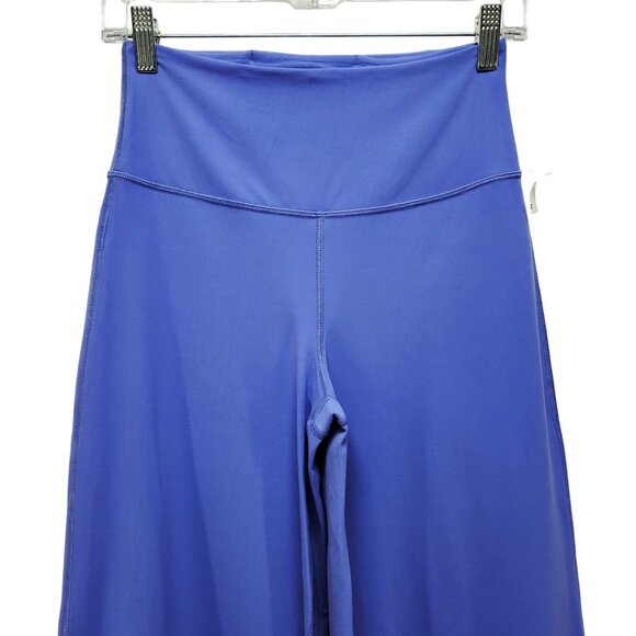 Athleta Womens Elation Wide Crop Pants Size S Purple High Waist - Picture 4 of 11